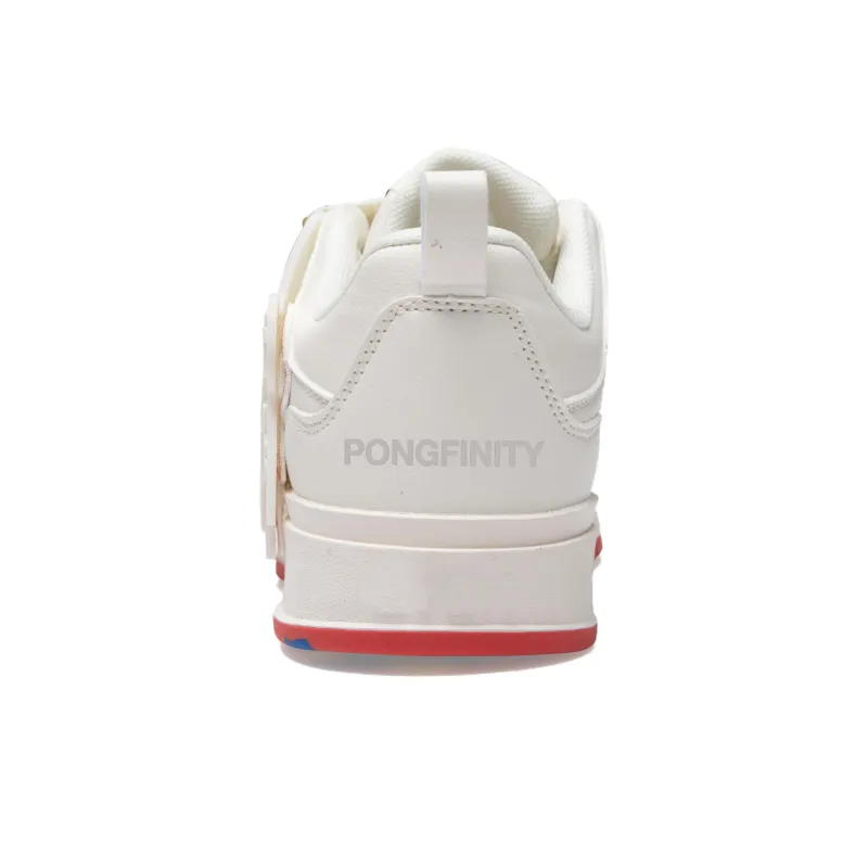 PONGFINITY Low-Top Skateboard Shoes Unisex Ecru-10