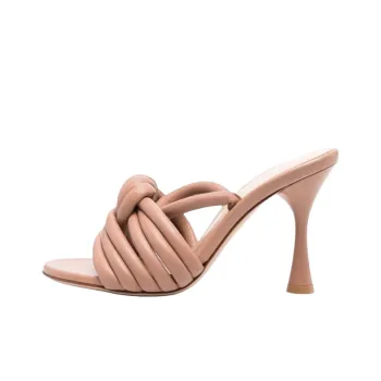 GIANVITO ROSSI Ottavia 95mm Leather Mules