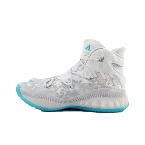 Adidas Crazy Explosive Basketball Shoes Men High-Top White/Gray