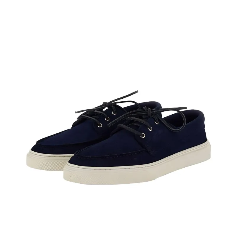 WOOLRICH Suede Boat Shoes-2