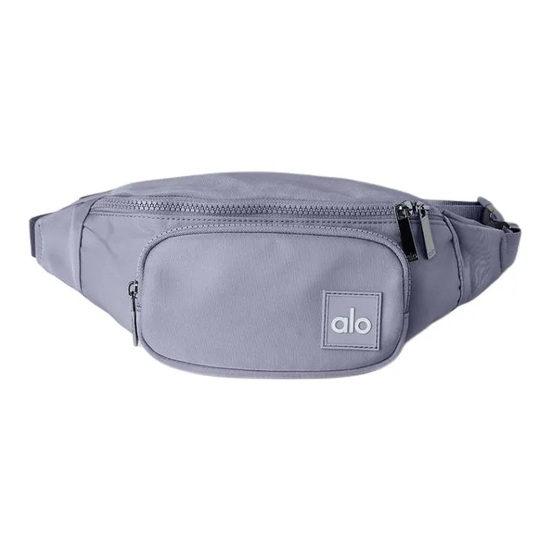 Alo Yoga Nylon Shoulder Bag, Crossbody Bag, Fanny Pack Unisex Purple-0