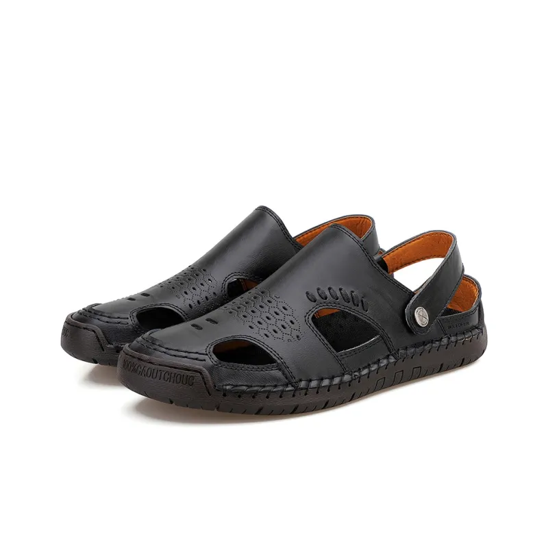 Black tailed Deer Beach Sandals Men's-3