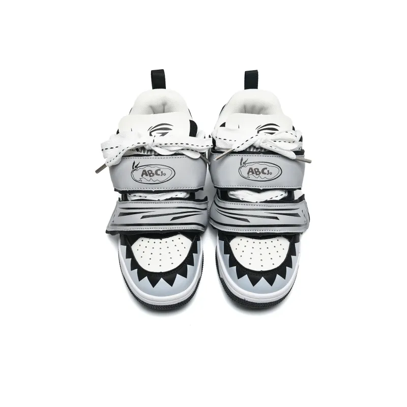 ABCIO Lightweight Low Top Skateboard Shoes Unisex-8