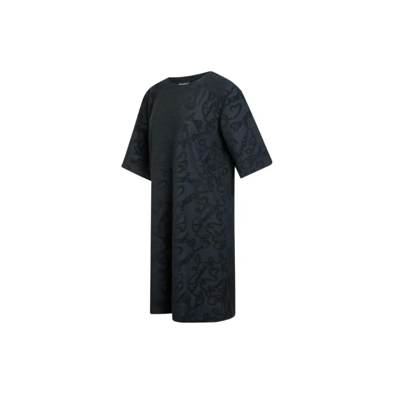EMPORIO ARMANI SS24 Nightgown Women's Black-2