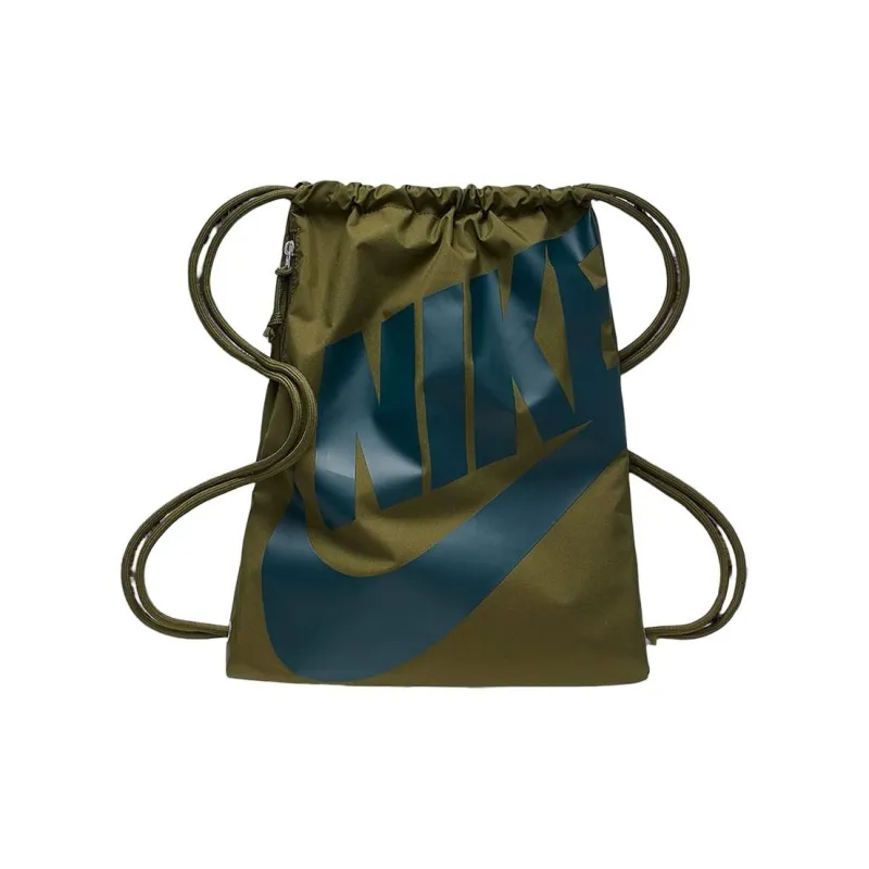 Nike Canvas Fabric Backpack Regular Unisex Olive Green-2