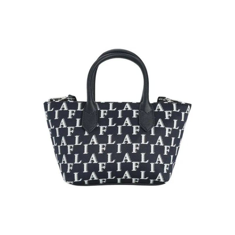 FILA Fabric, Polyurethane, PU, Synthetic Leather One Shoulder Handbag Extra Small Women's Legend Blue-2
