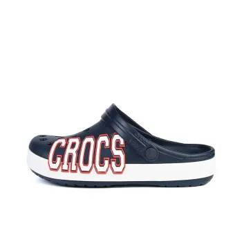 Crocs Crocband Logo Clogs 'Navy White'
