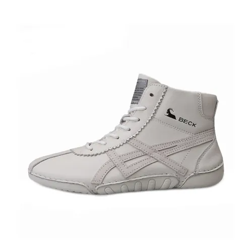 BECK Casual Shoes Women's High-Top Off White