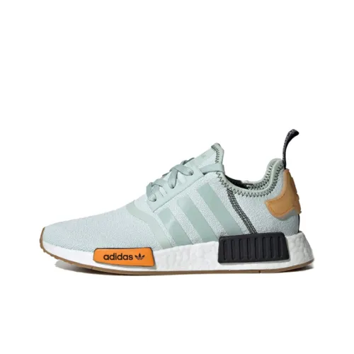 Adidas Originals NMD_R1 Casual Shoes Women's Low-Top Green/Bright Gold