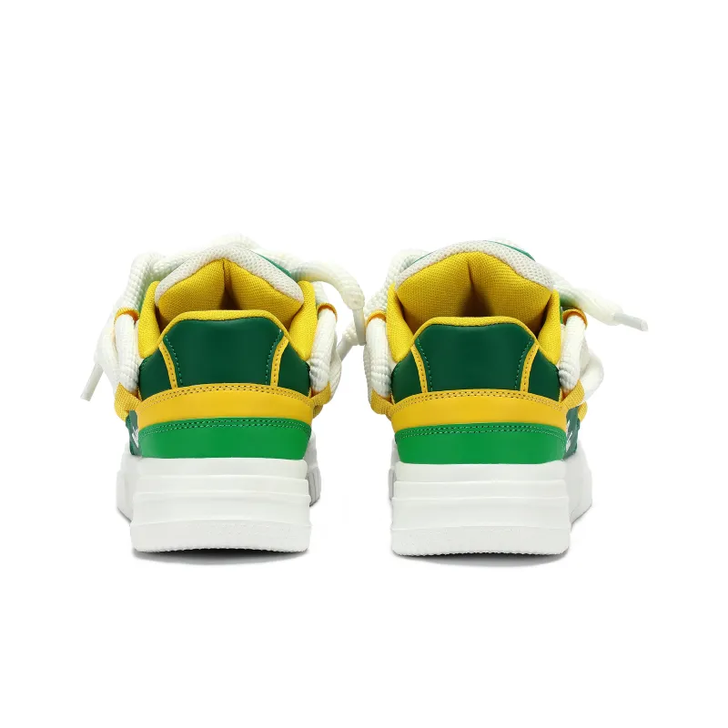 Singing Non-slip Lightweight Low-Top Skateboard Shoes Unisex-36