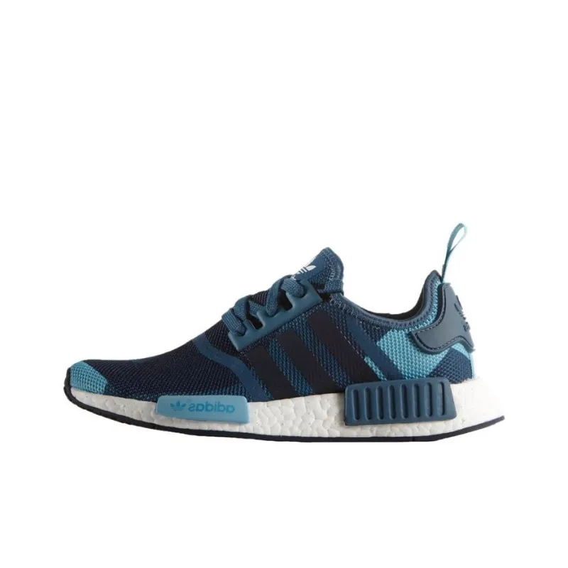 Adidas Nmd R1 Blanch Blue Women's-0