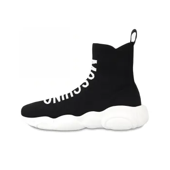 MOSCHINO Logo-print Sock Sneakers