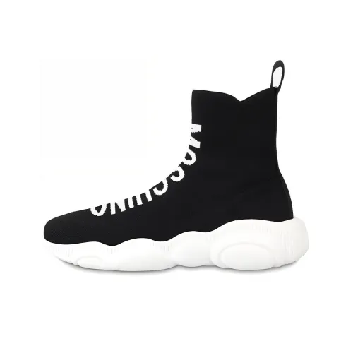MOSCHINO Logo-print Sock Sneakers