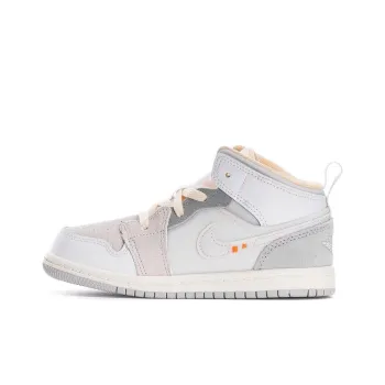 JORDAN 1 Mid Se Craft Craft Inside Out White Grey TD