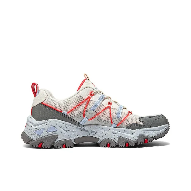Skechers OUTDOOR Cushioning Anti Slip And Wear Resistant Low Top Outdoor Shoes Women's Milk White Gray-1