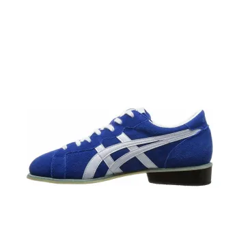 Asics Weight Lifting 727 Abrasion Resistant Low Top Training Shoes Men's Blue