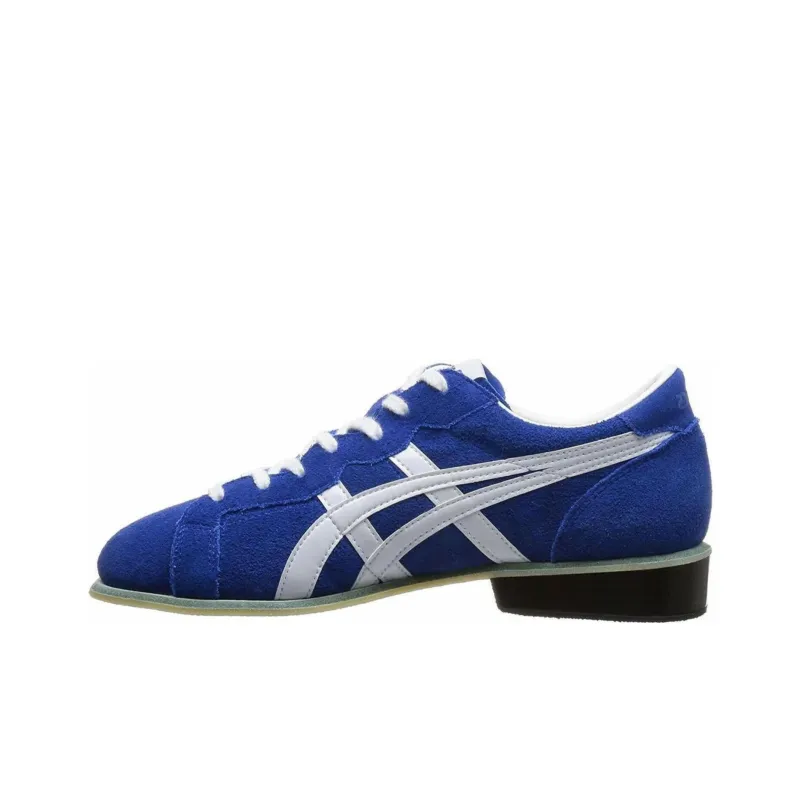Asics Weight Lifting 727 Abrasion Resistant Low Top Training Shoes Men's Blue-0