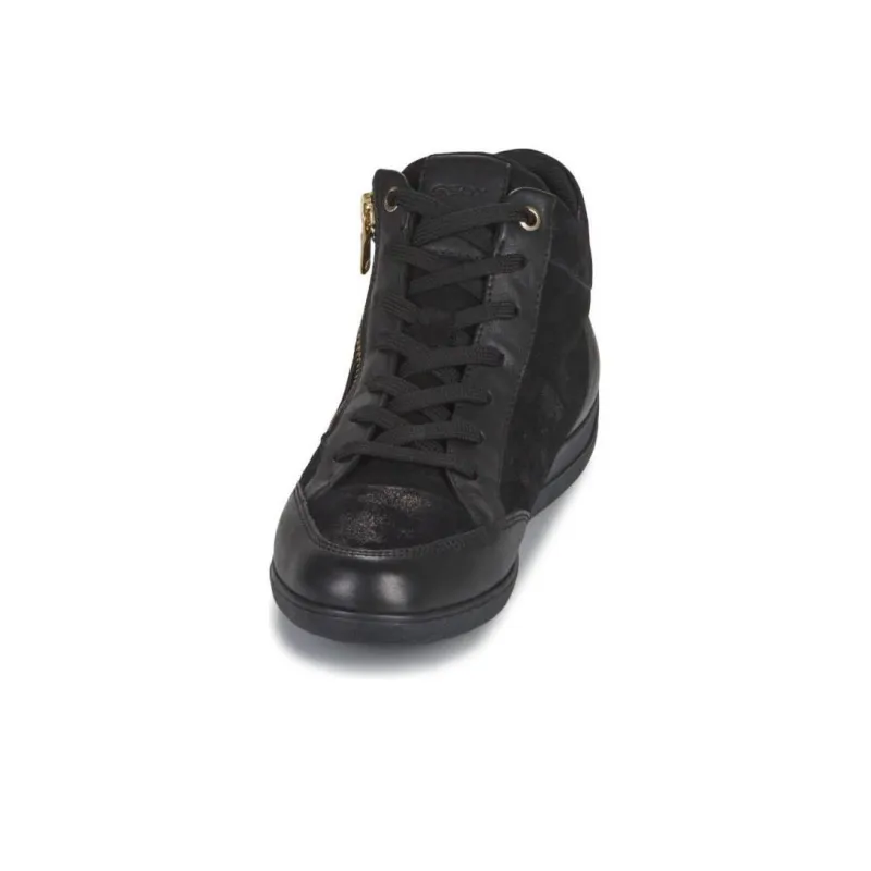 GEOX Myria Mid-Top Casual Shoes Women's Black-3