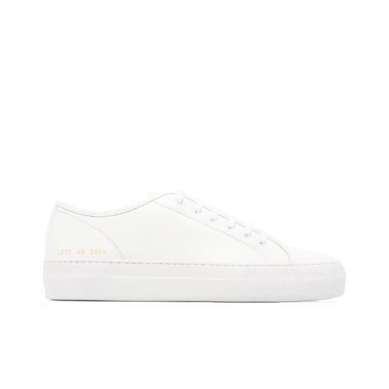 COMMON PROJECTS Tournament Low Top Stylish Skateboarding Shoes Women's White-1