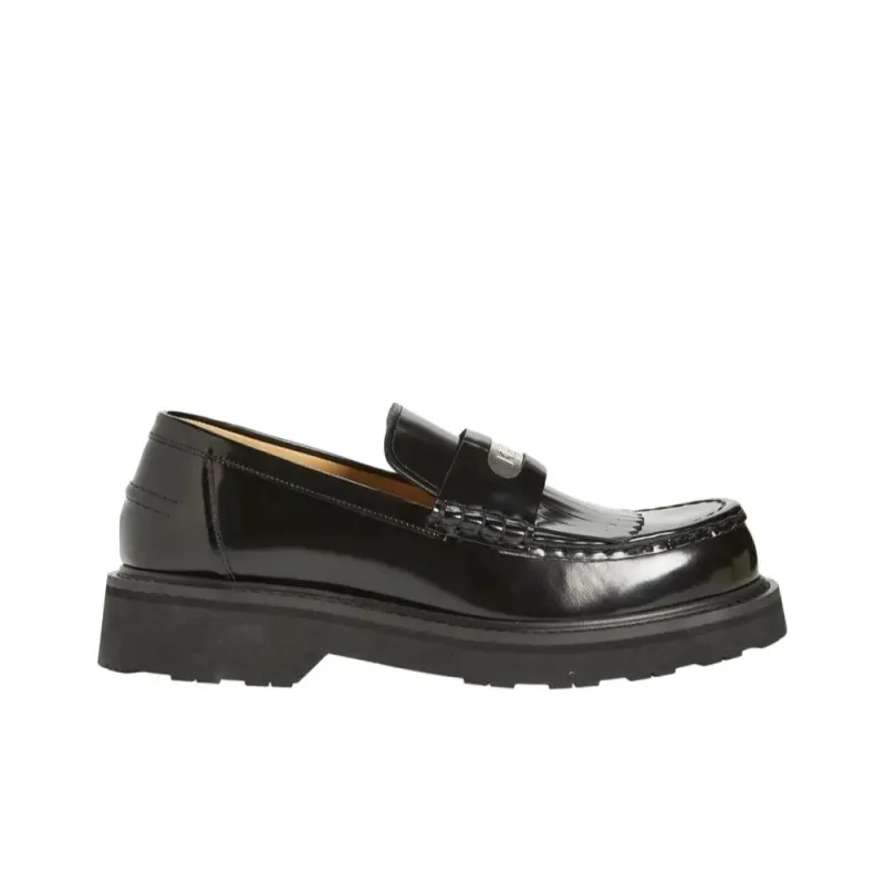 KENZO Takayama Kenji Loafers Men's Black-1