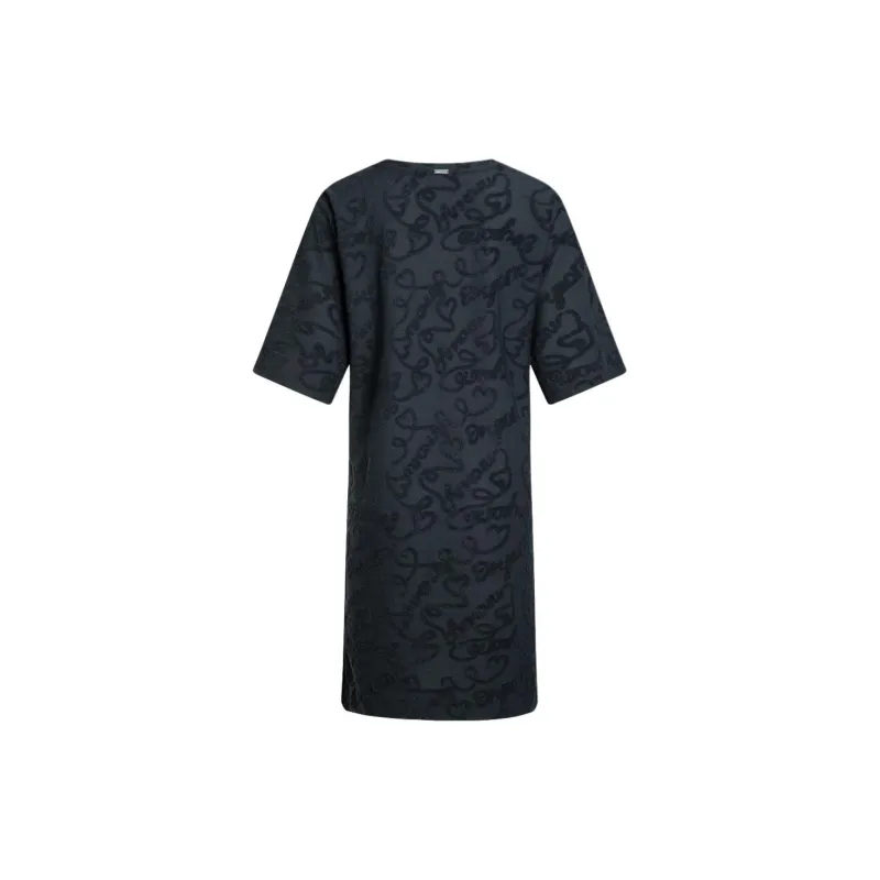 EMPORIO ARMANI SS24 Nightgown Women's Black-1