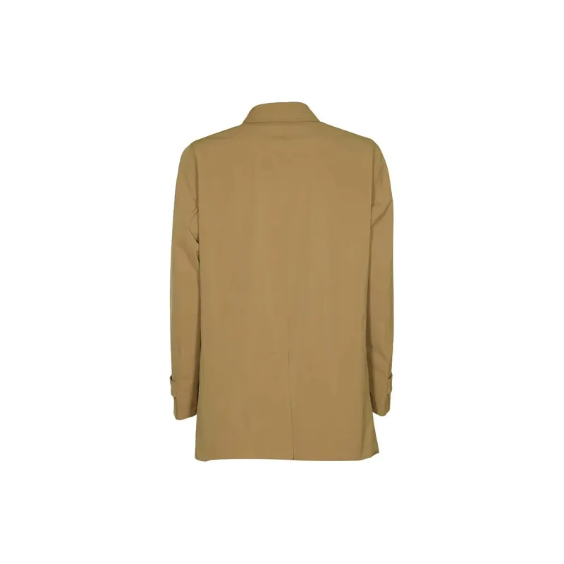 HERNO Single-Breasted Long Sleeved Trench Coat-1