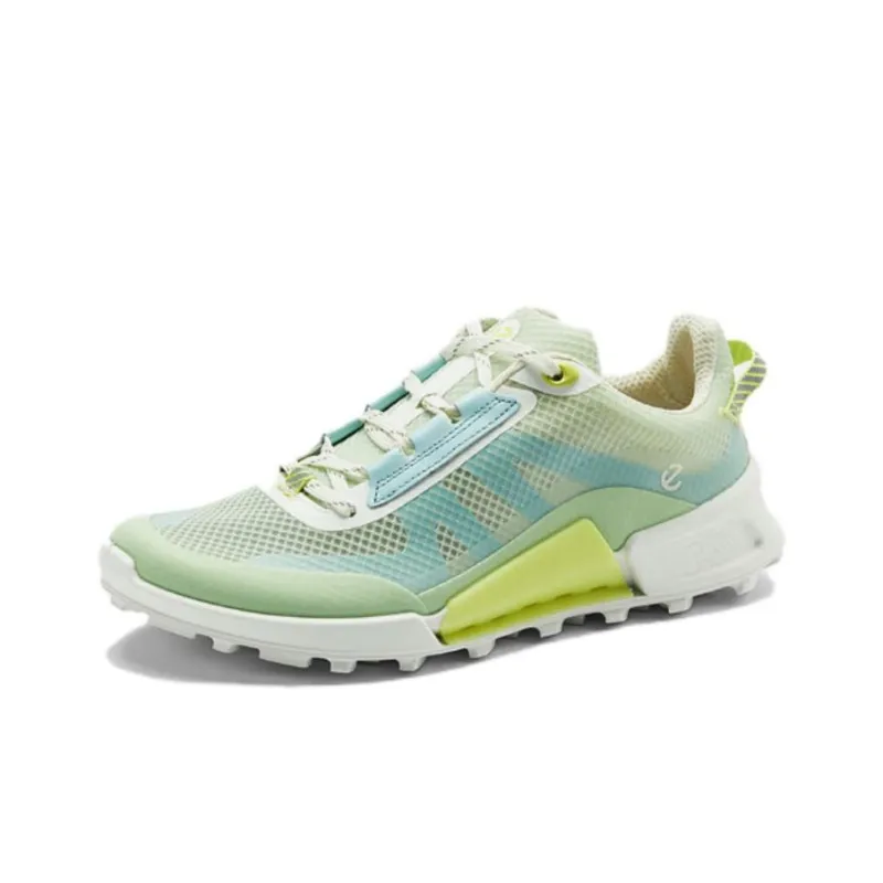 Ecco Low Top Casual Shoes Women's Matcha Green-1