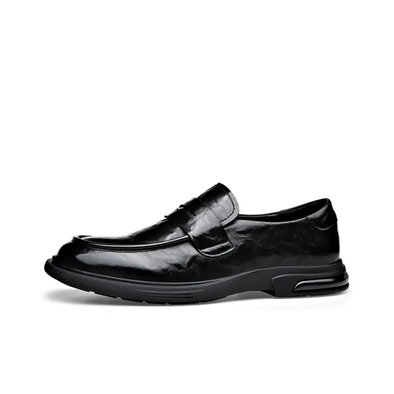 Help Men's Casual Shoes Men Low Top Black/Brown-0