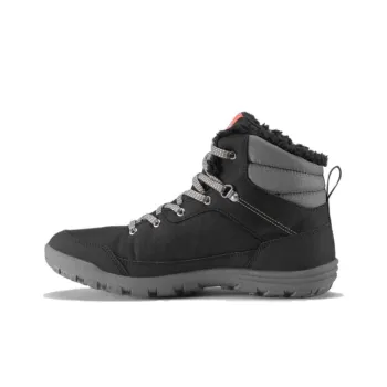 DECATHLON SH100 Wear-Resistant Waterproof And Breathable Warm Mid-Top Outdoor Shoes Women's Black