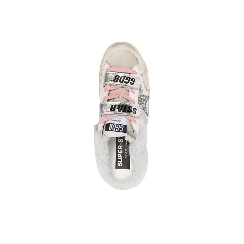 Golden Goose Super Star Sabot Closed Toe Slippers Women's White-4