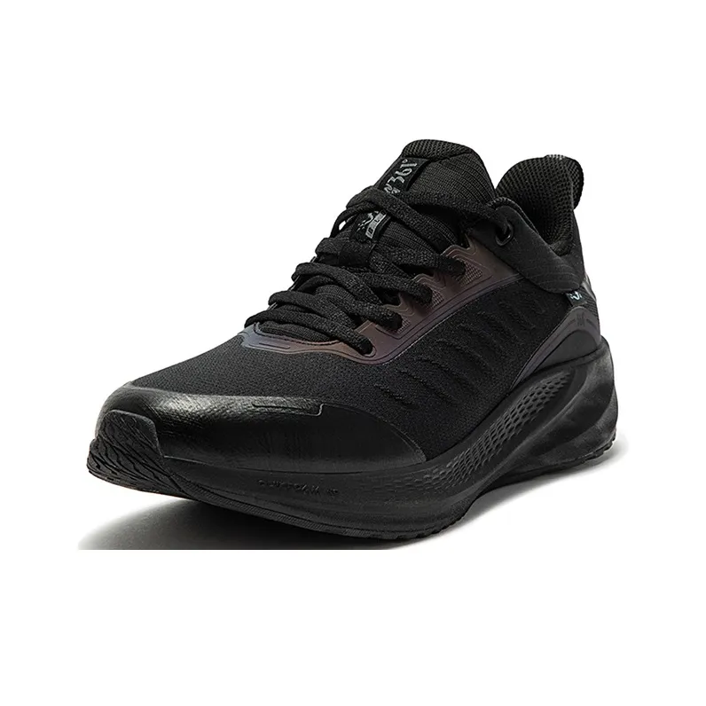 361° Rain Block 6.0 Anti Slip And Wear Resistant Warm Low Top Running Shoes Men's Obsidian Black-1