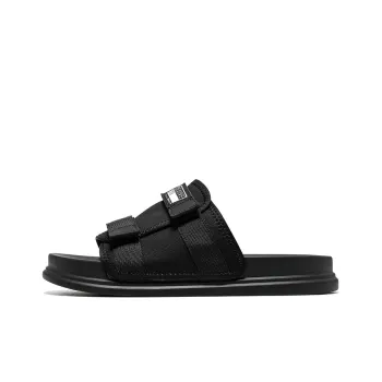 Chi Wolf Slide Slippers Unisex Black