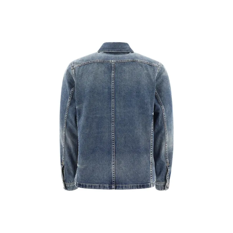 TOM FORD Flap Pocket Denim Jacket-1