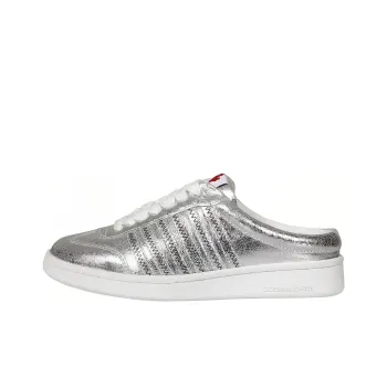 DSQUARED2 Metallic-effect Slip-on Sneakers