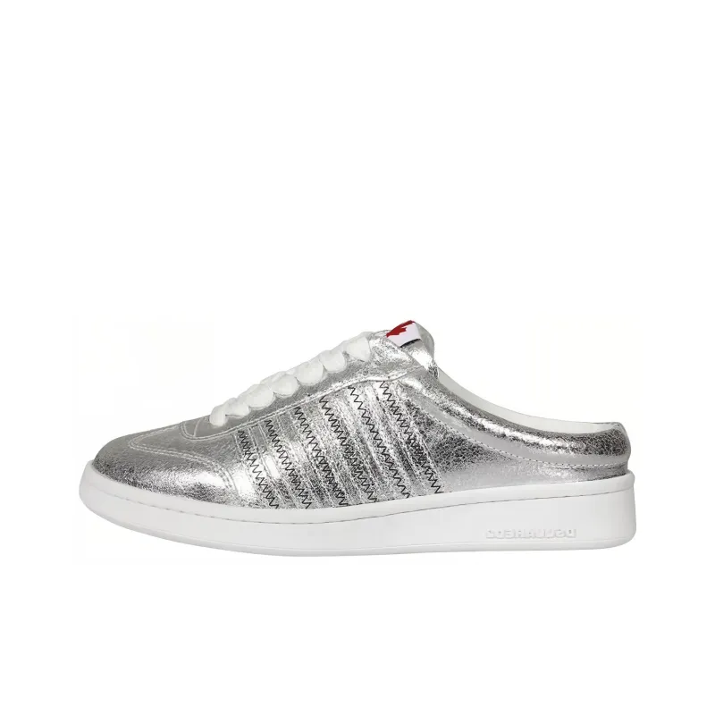 DSQUARED2 Metallic-effect Slip-on Sneakers-0