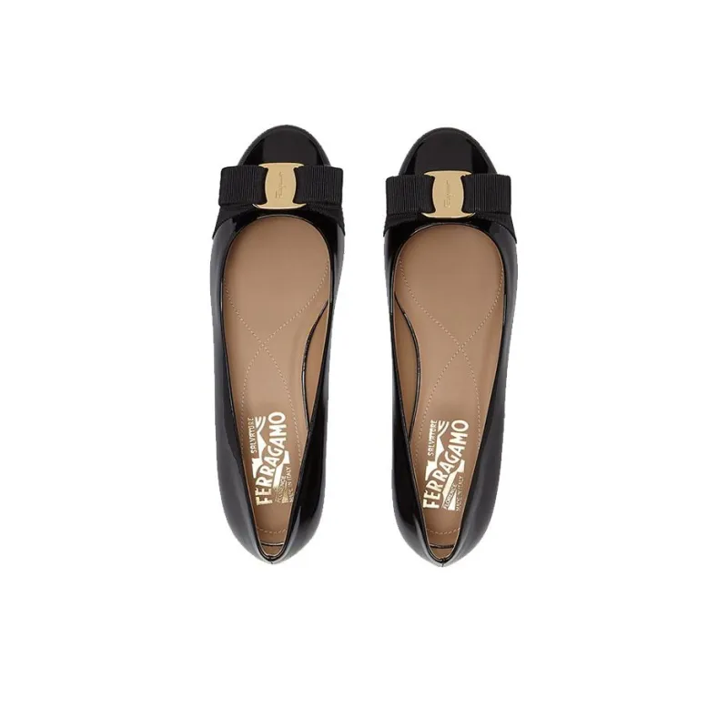 Ferragamo Varina Ballerina Shoes Women's-4