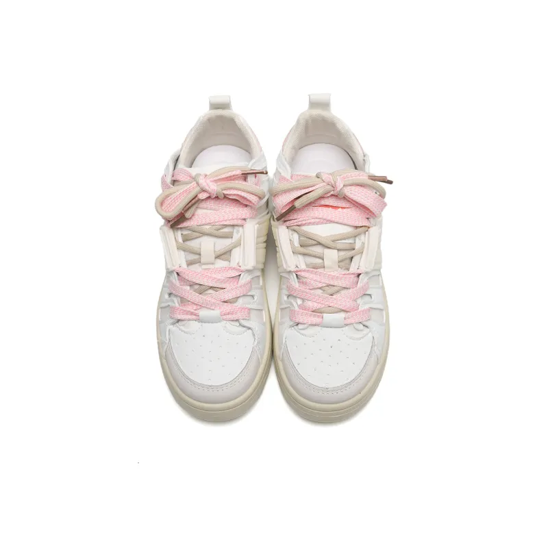 Circle Small Cushioning Coverage Height Increasing Lightweight Breathable Low Top Skateboard Shoes Women's-18