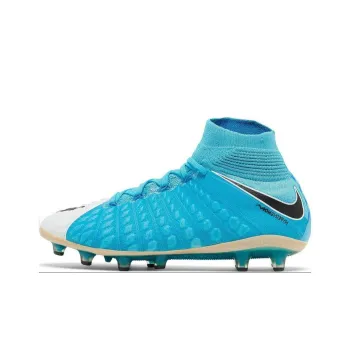 Nike Hypervenom Phantom 3 Soccer Shoes Men High-Top Blue White Black