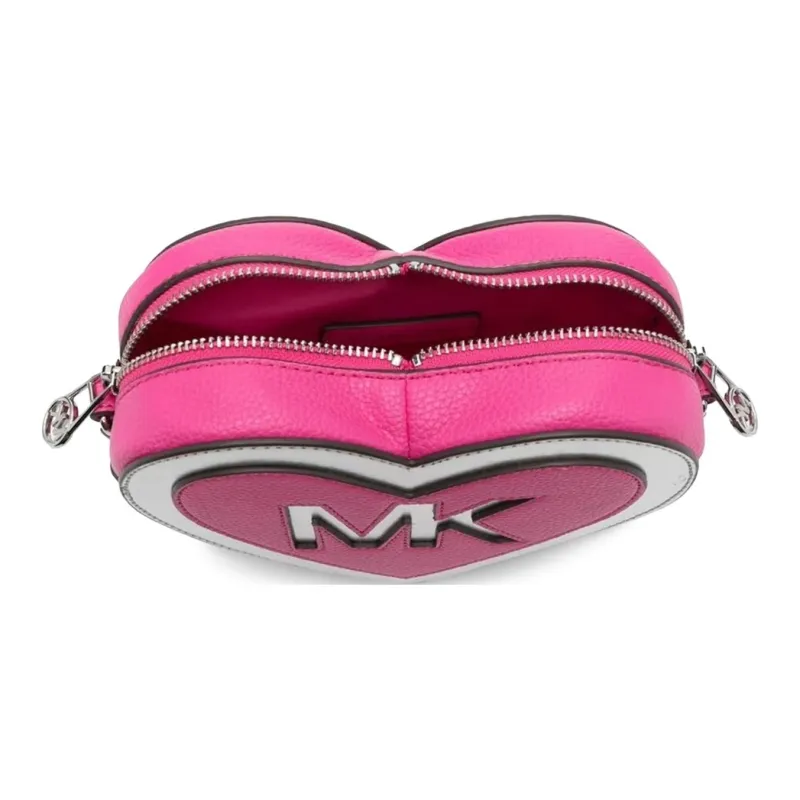 MICHAEL KORS Polyurethane Shoulder Bag Kids' Pink & Silver-2