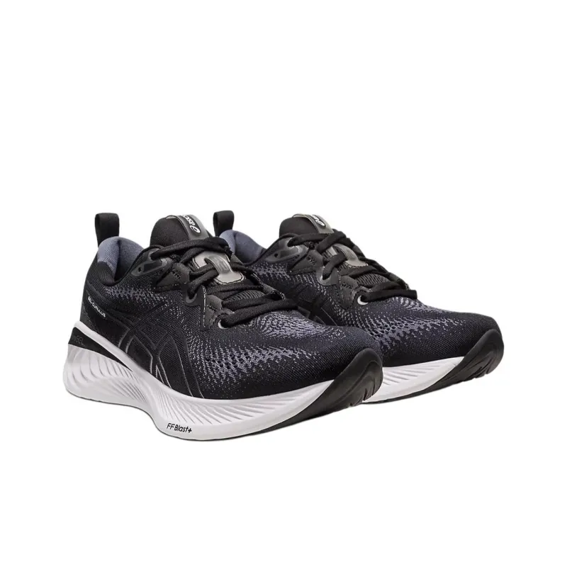 Asics Gel Cumulus 25 Narrow Black White Women's-2