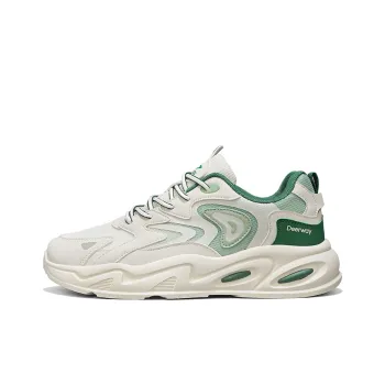 DEERWAY Cushioning Coverage Height Increasing Balance Support Low Top Platform Casual Chunky Sneakers Men's