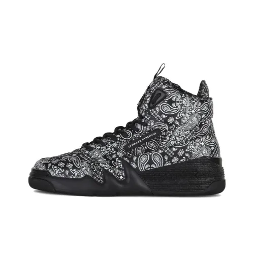 Giuseppe Zanotti Talon Skateboard Shoes Men High-Top Black/White