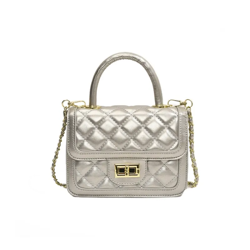 ALOENEY PU Shoulder Bag, Crossbody Bag, Handbag Regular Women's Black/Silver/Green/Pink/White-2
