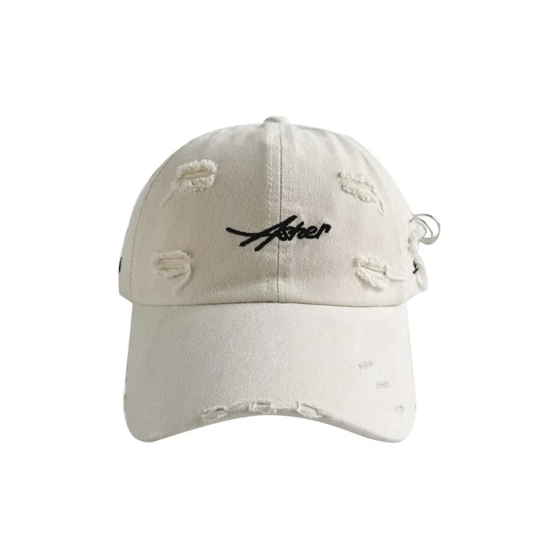 PISHUSHU Cotton Polyester Blend Baseball Caps Unisex White Multiple Colors Available-2