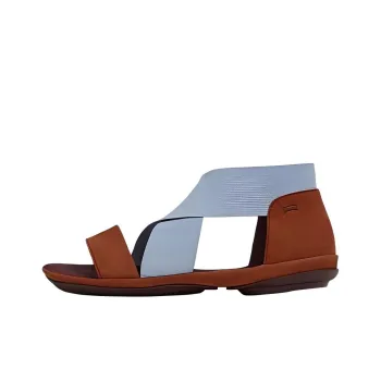 CAMPER Right One Strap Sandals Women's Blue Orange