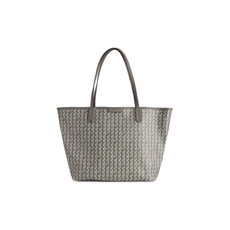 TORY BURCH Ever-Ready Series Coated Canvas Combo Bag Tote Bag Shopping Bag Handbag Shoulder Bag Women's Graphite Gray-0