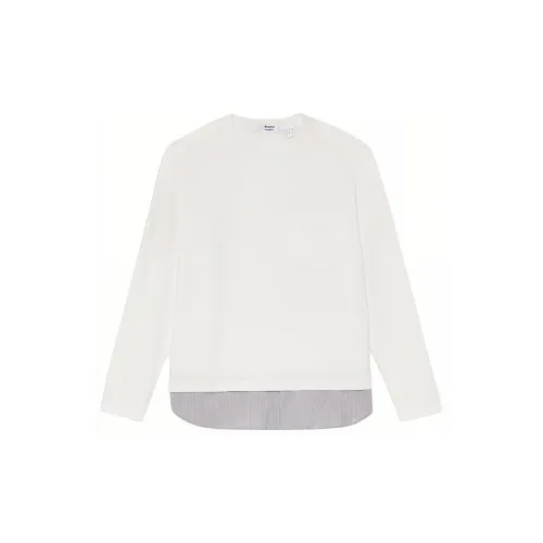 THEORY Designer Co-authored Collection T-Shirts Men White