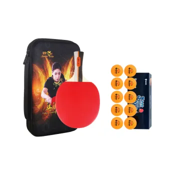 DOUBLEFISH Ping Pong Paddles Unisex All Wood
