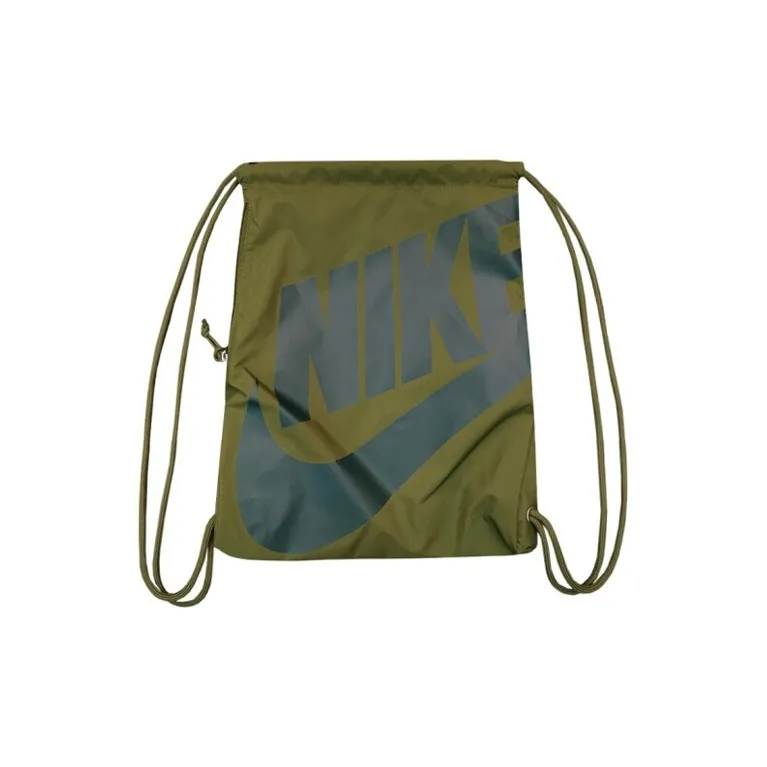 Nike Canvas Fabric Backpack Regular Unisex Olive Green-0