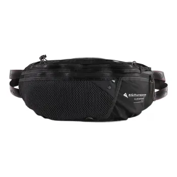 KLATTERMUSEN PU Sling Bag One Shoulder Crossbody Fanny Pack 5L Regular Unisex Raven Black